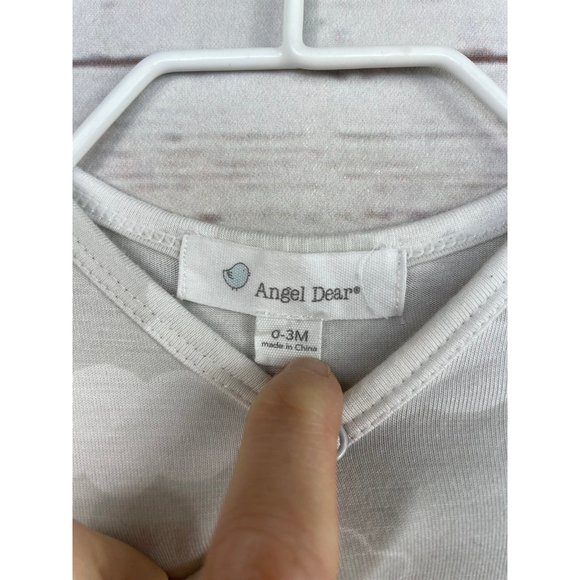Angel Dear Cloud Long Sleeve Shirt 0-3 Months - Picture 2 of 4